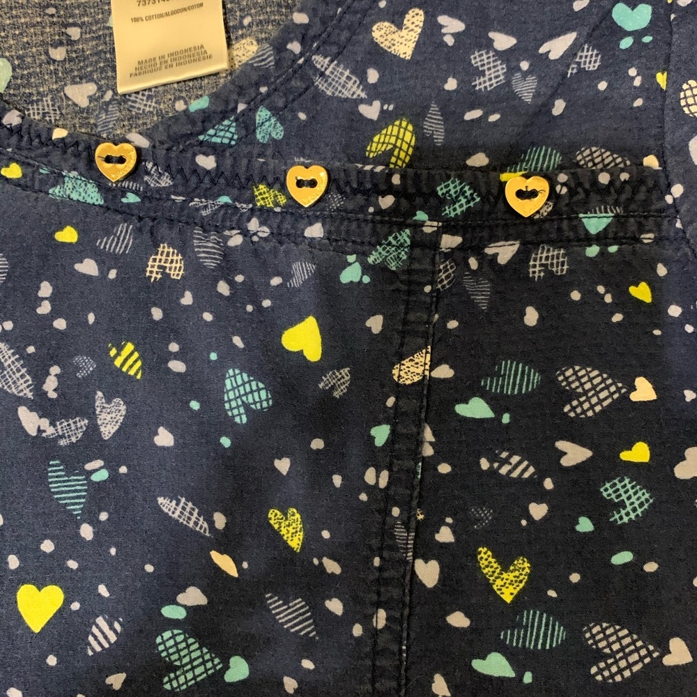SOLD💙Heartsoul Scrub Top - Picture 3 of 6